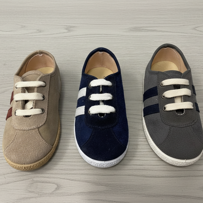 Sneakers niños serraje serratex