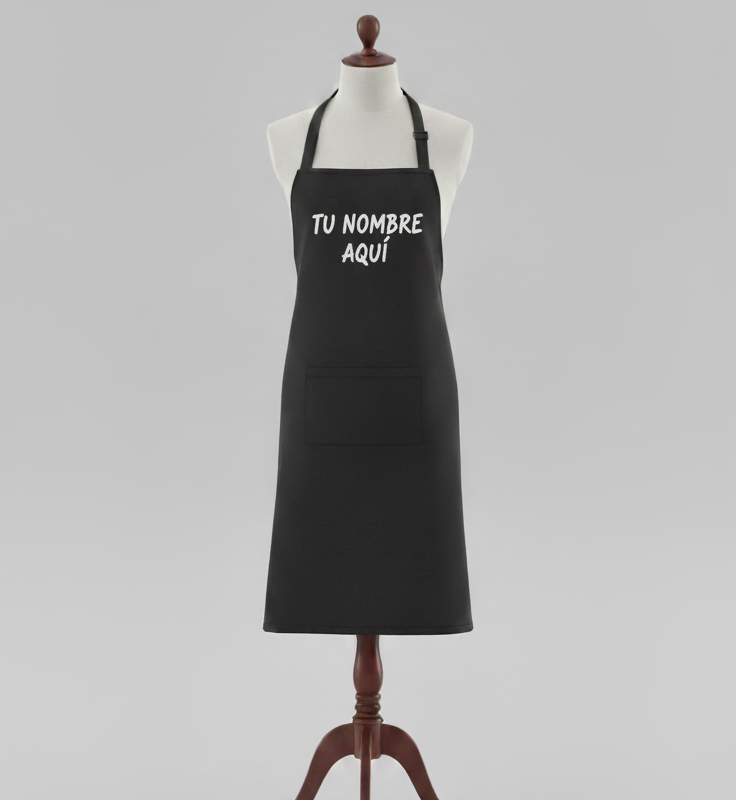 Delantal peto personalizado